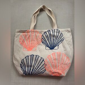 Shell printed Beach Bag